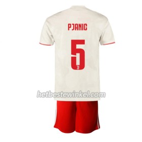 Juventus PJANIC 5 Kind Voetbaltenues Uit 2019/20 - SS (+ Korte broeken)